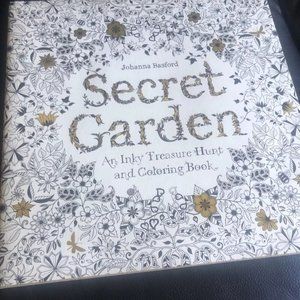Secret Garden: An Inky Treasure Hunt and Coloring Book for Adults